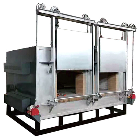 Электрическая печь для прокалки керамических оболочек двухсекционная